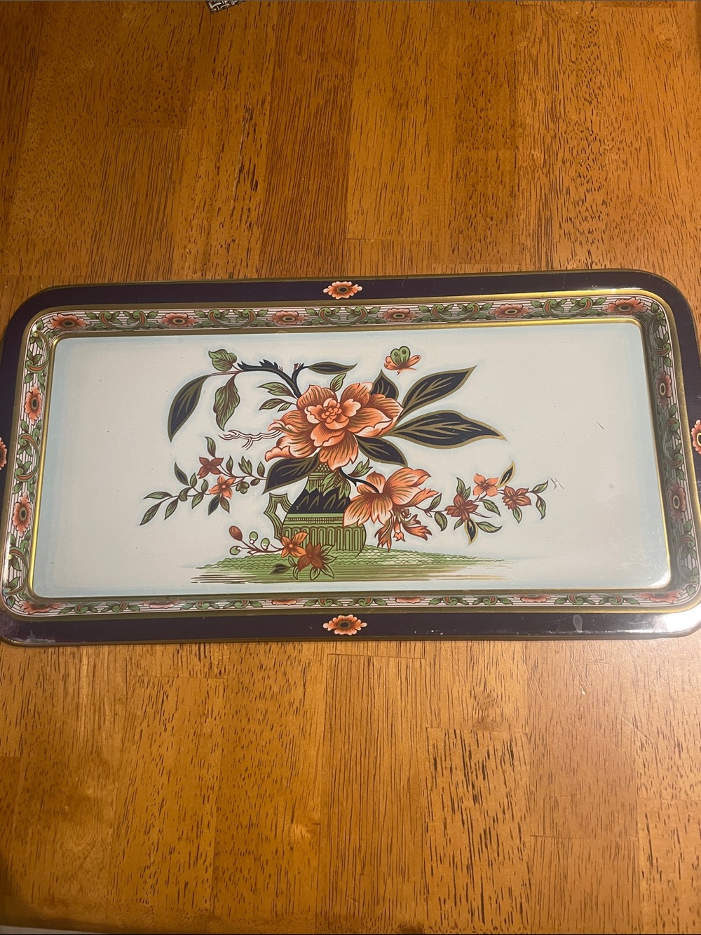 Vintage Daher Decorated Ware Tray